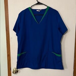 Delta Blue and Green Women's Top
